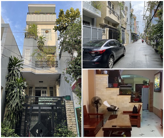 Bán nhà Trường Sa, Quận Phú Nhận 3 lầu hẻm nhựa 7m, hẻm 2 ôtô 7 chỗ tránh nhau, khu VIP